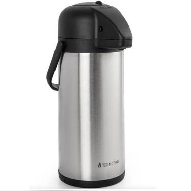 Imagem de Garrafa Termica AÇO INOX Pressao 3 Litros Termopro