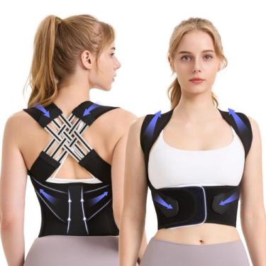 Imagem de Corretor de postura Back Brace VOKOKOYA para mulheres e homens