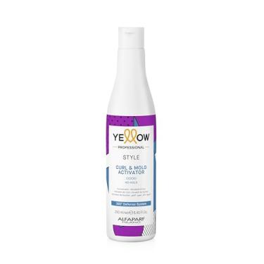 Imagem de Yellow Professional Yellow Style Curl&Mold Activator - Ativador De Cachos - Define Mechas De Forma Natural - Qualidade Profissional De Salão 250Ml
