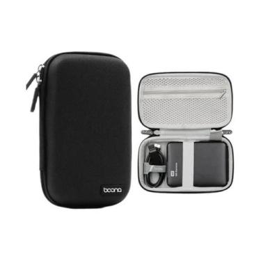 Imagem de Bolsa Organizadora De Cabos EVA Para Macbook Air pro Carregador USB Fo