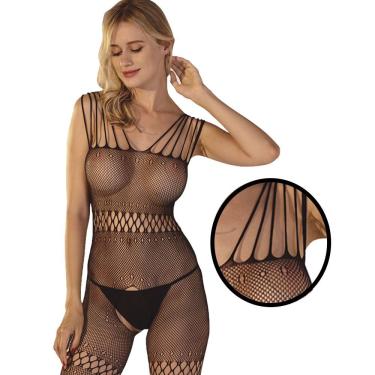 Imagem de Fantasia Sexy Roupa Sensual Erotica Lingerie Renda Fetiche D