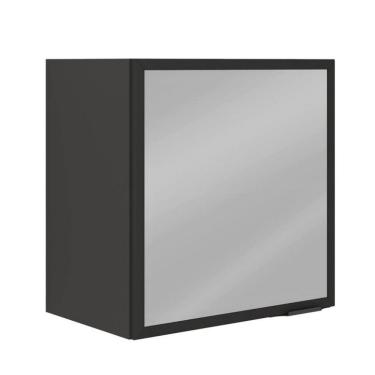 Imagem de Armário Bartira Línea Com 1 Porta De Vidro Grafite