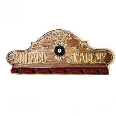Imagem de Placa Decorativa Suporte Copos, Porta-espetos - Billiard