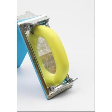 Imagem de Lixadeira manual com alça de esponja, perfeita para lixa de 23 x 9 cm (placa de ferro)