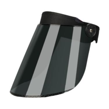 Imagem de Baoblaze Capacete de soldagem, máscara de soldador, presentes, resistente, alto desempenho, acessório profissional para retificação MIG, solda, retificação e, Cinza