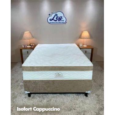 Imagem de Cama box isofort luxo lim casal  (138x188x30) - ley colchões - LEY COL