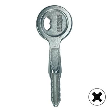 Imagem de Chave Tetra Stam Original Fechadura 1009 1005T (Modelo Em X) - Marca