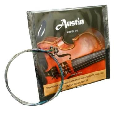 Imagem de Encordoamento Cordas p/ Violino Aço  - Austin CV