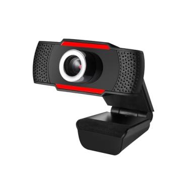Imagem de Adesso CyberTrack H3 Webcam 12 Megapixels 30 fps USB 20 1280x720 Video CMOS Sensor Microfone de foco manual para PC e laptop, preto