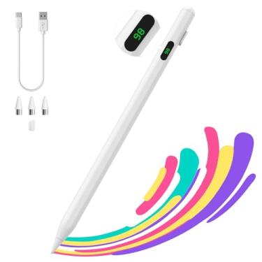 Imagem de MoKo Caneta Stylus para tela sensível ao toque, caneta Stylus universal ativa compatível com iPad/iPhone/Samsung (não S Pen) e outros dispositivos iOS/Android, smartphone e tablet, lápis com tela