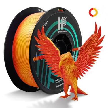 Imagem de HP3DF Filamento Pla, Pla Plus(Pla+), Filamento para Impressora 3D, Filamento Pla 1,75 Mm de Precisão Dimensional +/- 0,02 Mm, Carretel de 1 Kg(2,2 Libras), Serve Na Maioria Das Impressoras Fdm(Silk Re