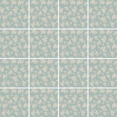 Imagem de Papel de Parede Adesivo Azulejo Folhas 287687759 0,58x2,50M - Adesivo 