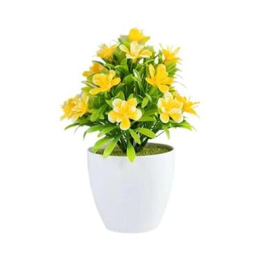 Imagem de Mini Bonsai Artificial em Vaso - Decoração para Escritório e Casa, Cap