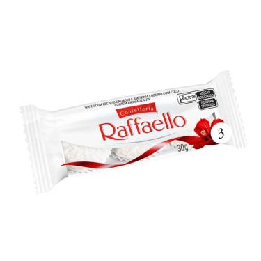 Imagem de Raffaello Com 3 Unidades 30g