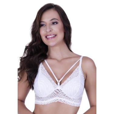 Imagem de Sutiã de Tiras Strappy com Bojo - c3 SUTIÃ SILVANA - TERRA E MAR MODAS