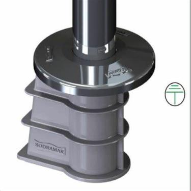 Imagem de Chumbador P/ Escada De Pressão 1 1/2 Pol. Em Abs Sodramar