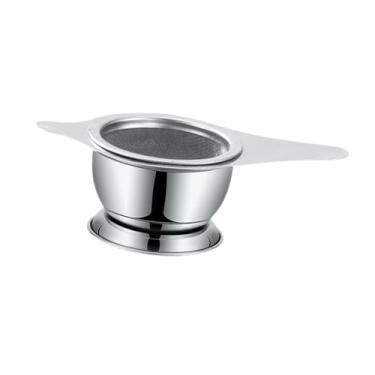 Imagem de IEUDNS Conjunto de coador de chá de aço inoxidável de malha fina para uso doméstico e escritório, canecas com peneira, presente, prático, multiuso,