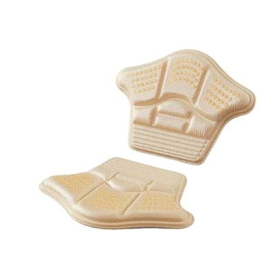 Imagem de Protetor Calcanhar 2 PeçAs Novos Protetores de Calcanhar 5d – Palmilhas de TêNis Antidesgaste para Conforto E Suporte Definitivos(L-bege)