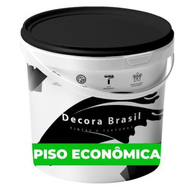 Imagem de Tinta Piso Econômica Externa Interna Decora Brasil Fosco - Decora Bras