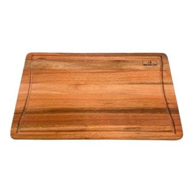 Imagem de Tábua Para Churrasco C/ Canaleta 50 x 30cm Michelon