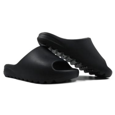 Imagem de Chinelo Sandália Nuvem Yezz Masculino | Slide Anatômico Leve e Macio Ortopédico | Tamanho 39/40 | 5 Cores (Preto, BR, Adulto, Faixa Numérico, 39, 40)