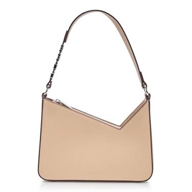 Imagem de HUGO Mel Bolsa de ombro assimétrica tamanho único, Butternut bege, Mini
