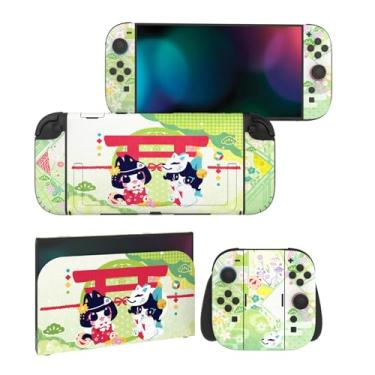 Imagem de PlayVital for Nintendo Switch 2 Skin Full Set (2-Pack) - Protective Vinyl Decal Stickers for Switch 2 Console, Joycons, Handle Grips & Dock | No Residue, Anti-Scratch - Wishing Shrine
