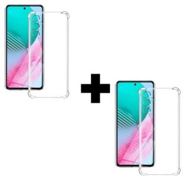 Imagem de 2UN Capa Capinha Anti Impacto Para Samsung Galaxy M54 Transparente - L