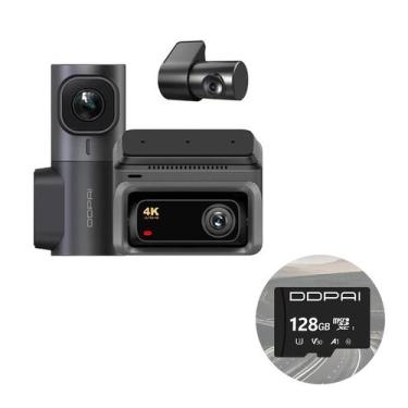 Imagem de Câmera de Carro com Gravação Contínuar DDPAI Z60 4K Dual 3 Canais, GPS