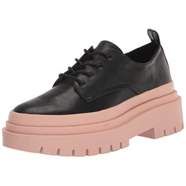 Imagem de Steve Madden Mocassim Feminino Malene, Preto/rosa, 8.5
