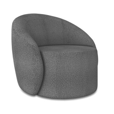 Imagem de Poltrona Decorativa Orgânica Lua Bouclê D03 - D'rossi - Grafi