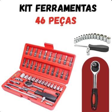 Imagem de Maleta prática com ferramentas organizadas e resistentes - FAZA