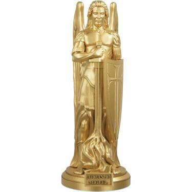 Imagem de Estátua Arcanjo Miguel - Versão 4 (Cor Ouro)