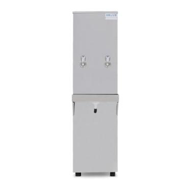 Imagem de Bebedouro Purificador Industrial Blue Coluna 2 Torneiras Natural e Gelada 25L PIC25L220VN-2T Inox 220V