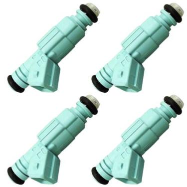 Imagem de Kit 04 Bicos Injetores Ford Fiesta Ka Courier 1.0 1.3 8v - Bosch