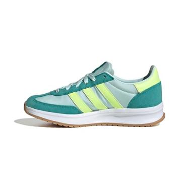 Imagem de adidas Tênis feminino Run 72, Halo Mint/amarelo/azul-petróleo puro, 39