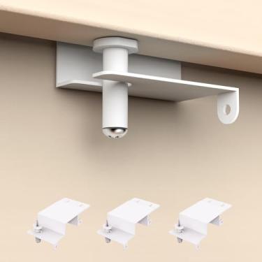 Imagem de BILLROAD Fechadura superior de segurança para crianças – Fechadura superior para crianças, de metal resistente, ajustável, à prova de crianças, para portas internas de 2 a 5 cm de espessura