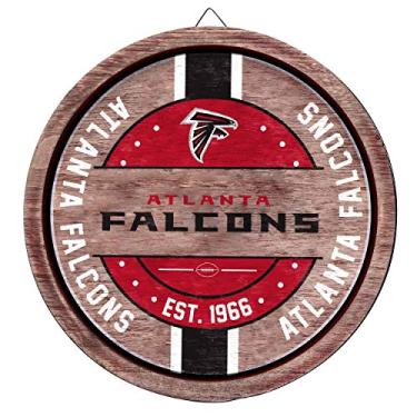 Imagem de Placa de barril de madeira Atlanta Falcons NFL