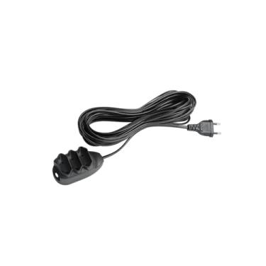 Imagem de Extensão Elétrica 3 Tomadas 2 Pinos 10A 10m EXT 2010 Preto Intelbras