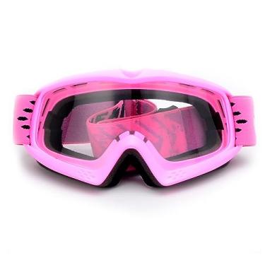 Imagem de ZJNUO Óculos para crianças, adolescentes, jovens, quadriciclos, motocicletas, motocross, off-road, equitação, ciclismo, para meninos e meninas (rosa)