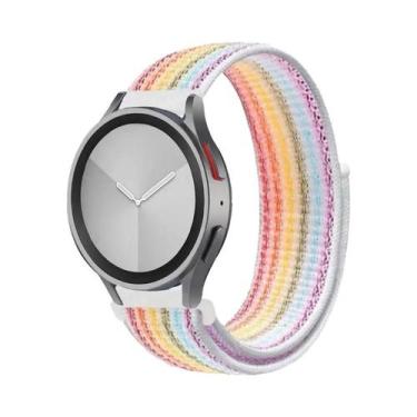 Imagem de Pulseira De Nylon De 40-44mm Para Samsung Galaxy Watch 7 FE 6 5 pro 4 