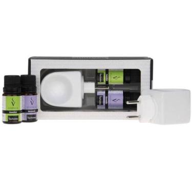 Imagem de Kit Presente Aromatizador com Duas Essências Bamboo e Lavanda 10ml - V