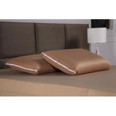 Imagem de 02 Fronhas Avulsas Com Ziper Malha Gel 100% Poliéster - DJB Enxovais, 