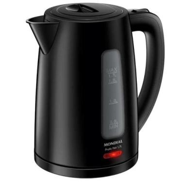 Imagem de Chaleira Elétrica 1,7 L 1850W Pratic Hot - Ce-17 Mondial, Preto, 110V