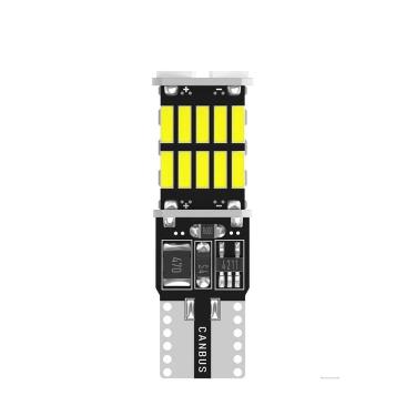 Imagem de Lâmpada LED Veicular Automotiva T10 W5W Pingo 26 SMD CANBus Carro Luz Forte Farol Lanterna Placa