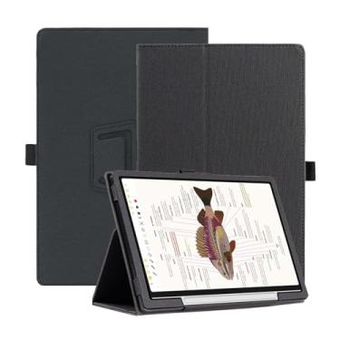 Imagem de Capa para tablet XPPen Note Pad 11 polegadas, capa de proteção para tablet NOUKAJU Tablet, suporte dobrável com suporte para lápis e alça de pulso, capa de proteção para notebook digital colorido