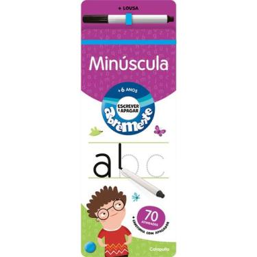Imagem de Livro - Abremente escrever e apagar: Minúscula