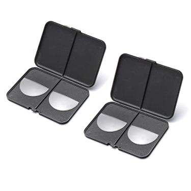 Imagem de SKYWAY Lentes de leitura adesivas para leitores, óculos de sol, lentes de leitura, sem necessidade de água, pacote com 2, Transparente, 1.25x