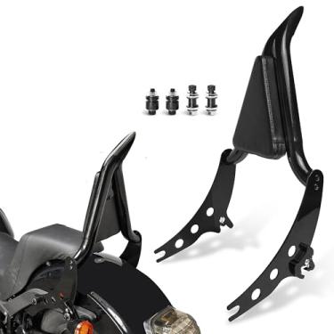 Imagem de Sresk Encosto traseiro destacável para barra Sissy com almofada para Harley Low Rider S 2018 2019 2020 2021 2022 2023 2024 2025