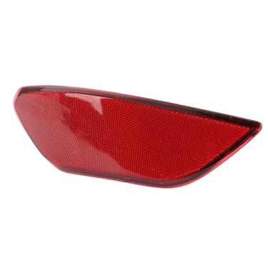Imagem de Generic Faixa de Refletor de Pára -choques, Refletor Traseiro à Prova de Intempéries de Reposição Direta Anti -crack Lente Vermelha para Automotivo (Certo)